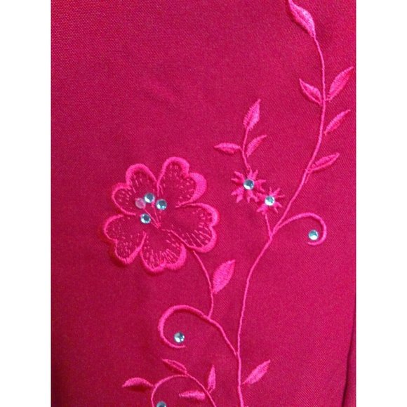 ABC KIDS USA Red & White Formal Spaghetti Layered with Lining Dress Youth Sz 12 - Picture 12 of 12